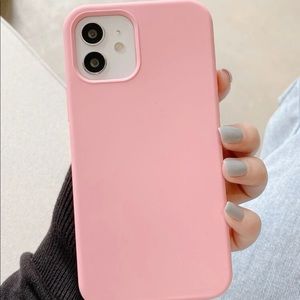 LIGHT PINK IPHONE 13 MINI PHONE CASE.